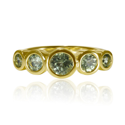 Anello in oro con Diasporo cangiante (Tenner Diniz)