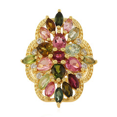 Anello in argento con Tormalina