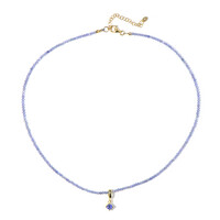 Collana in argento con Tanzanite