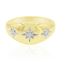 Anello in argento con Diamante I1 (G)