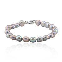 Bracciale in argento con Perla di Acqua Dolce (TPC)