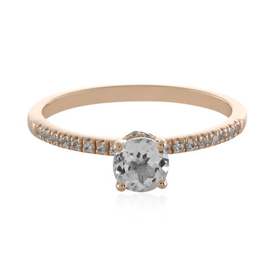 Anello in oro con Kunzite Bianca (Adela Gold)