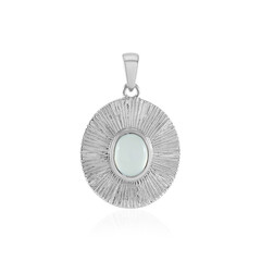 Ciondolo in argento con Calcedonio Acqua