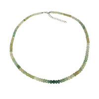 Collana in argento con Aquaprase