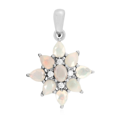 Ciondolo in argento con Opale di Welo