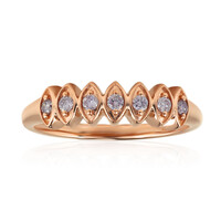Anello in oro con Diamante Rosa d'Argyle I3 (Mark Tremonti)