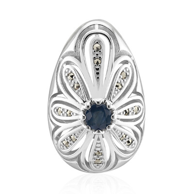 Ciondolo in argento con Zaffiro Blu (Annette classic)