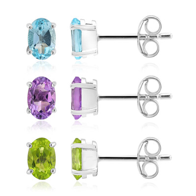 Orecchini in argento con Ametista