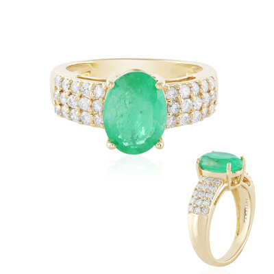 Anello in oro con Smeraldo Russo (AMAYANI)