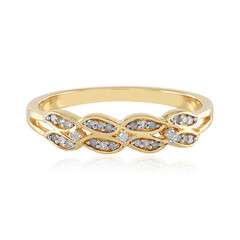 Anello in argento con Diamante I2 (I)