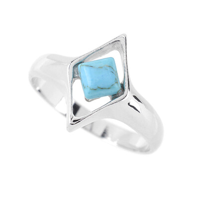 Anello in argento con Turchese (dagen)