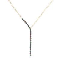Collana in argento con Ematite Mistica