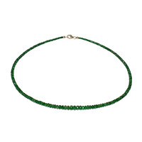 Collana in oro con Tsavorite