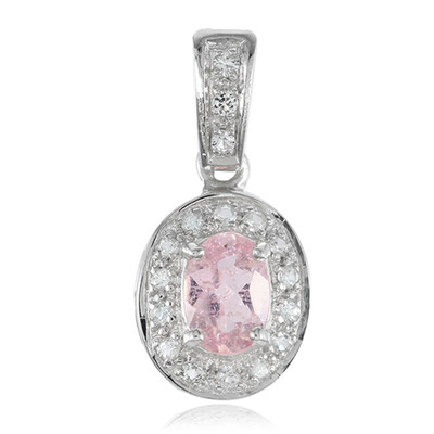 Ciondolo in argento con Tormalina Rosa Cuprian