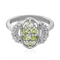 Anello in argento con Tormalina Paraíba