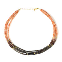 Collana in argento con Scapolite (Riya)