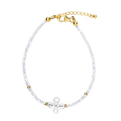 Bracciale in argento con Madreperla