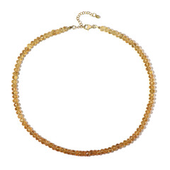 Collana in argento con Topazio Imperiale