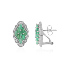 Orecchini in argento con Smeraldo Socoto