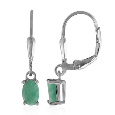 Orecchini in argento con Smeraldo
