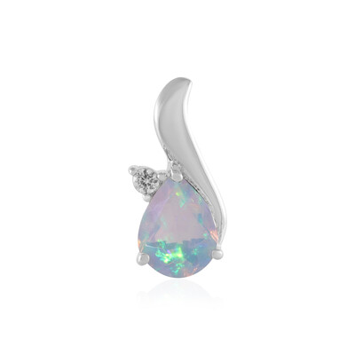 Ciondolo in argento con Opale di Welo