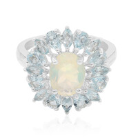 Anello in argento con Opale di Welo