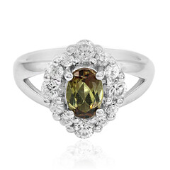Anello in argento con Andalusite