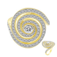 Anello in oro con Diamante SI1 (G)