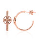 Orecchini in oro con Diamante Rose de France SI1 di Argyle (Annette)
