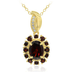 Collana in argento con Granato