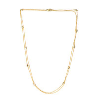 Collana in argento con Diamante I3 (J)