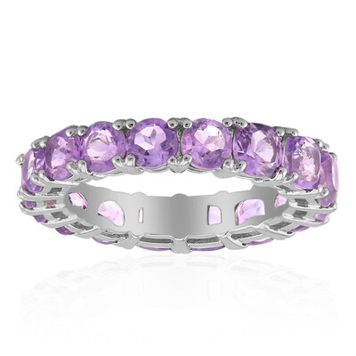 Anello in argento con Ametista