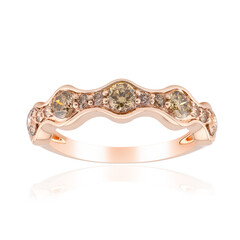 Anello in oro con Diamante Rose de France SI1 di Argyle