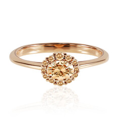 Anello in oro con Diamante Rose de France VS1 di Argyle