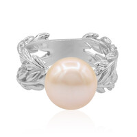Anello in argento con Perla di Acqua Dolce (TPC)
