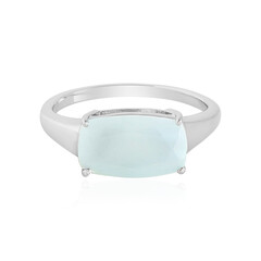 Anello in argento con Opale Paraiba