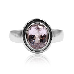 Anello in argento con Kunzite Brasiliana