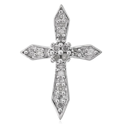 Ciondolo in argento con Diamante I2 (I)