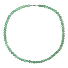 Collana in argento con Avventurina Verde