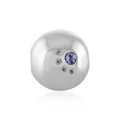Ciondolo in argento con Tanzanite (MONOSONO COLLECTION)