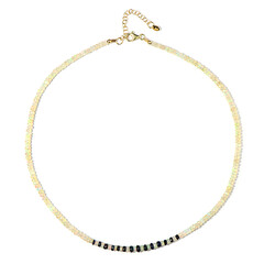 Collana in argento con Opale di Welo