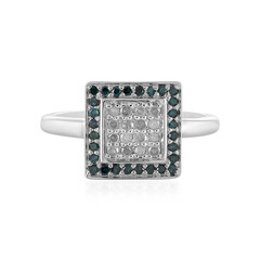 Anello in argento con Diamante I3 (H)