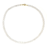 Collana in argento con Selenite