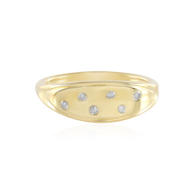 Anello in argento con Diamante I2 (I)