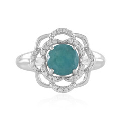 Anello in argento con Grandidierite
