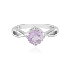 Anello in argento con Ametista Rose de France