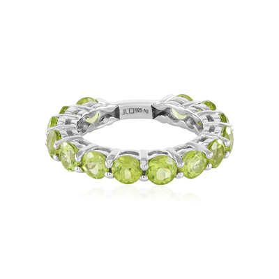 Anello in argento con Peridoto