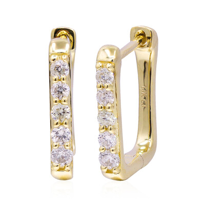 Orecchini in oro con Diamante I1 (H) (CIRARI)
