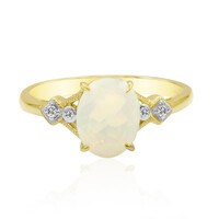 Anello in oro con Opale di Welo (Adela Gold)