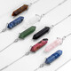 Collana in argento con Avventurina Verde